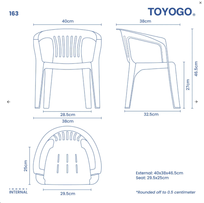 Kids Arm Chair (Code: 163)