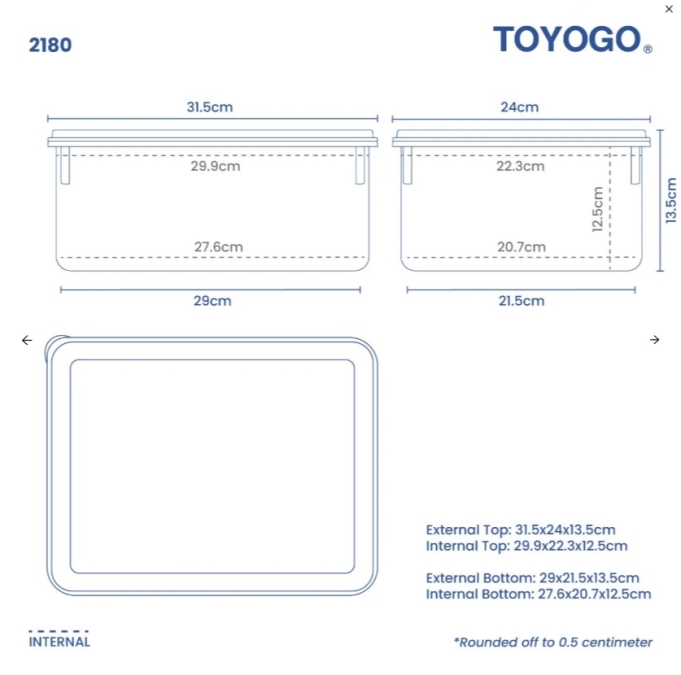 Multi Storage Food Container (21 series)