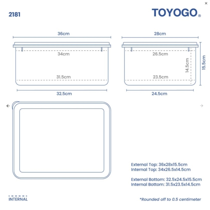 Multi Storage Food Container (21 series)