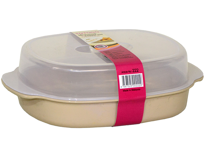 Oval Microwave Container, Code: 222