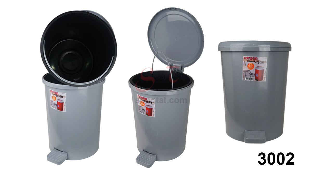 10L/12L/23L Round Step Bin (Code: 1001 1002 3002)