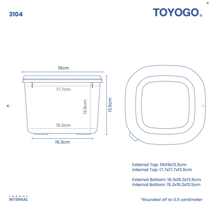 Microwaveable Container (31 Series)