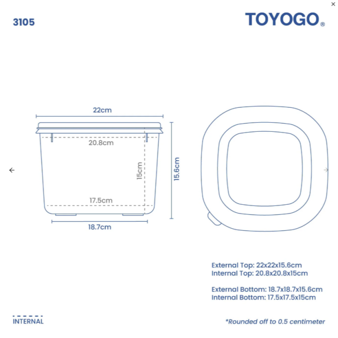 Microwaveable Container (31 Series)