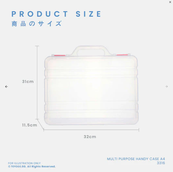 A4 Paper Case, Code: 3316