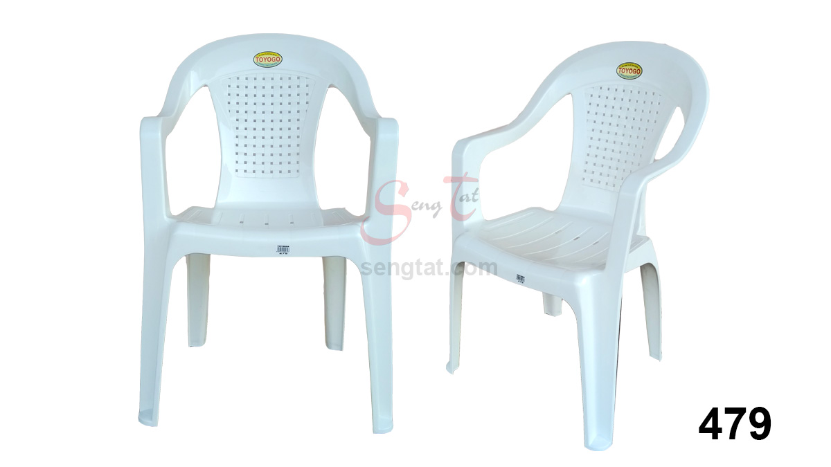 Plastic Arm Chair Code: 479