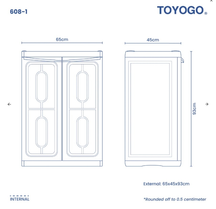 DIY Storage Cabinet (Code: 608-1)