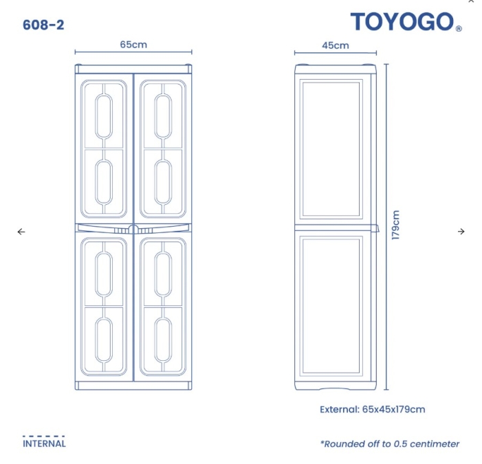 DIY Storage Cabinet, Code: 608-2