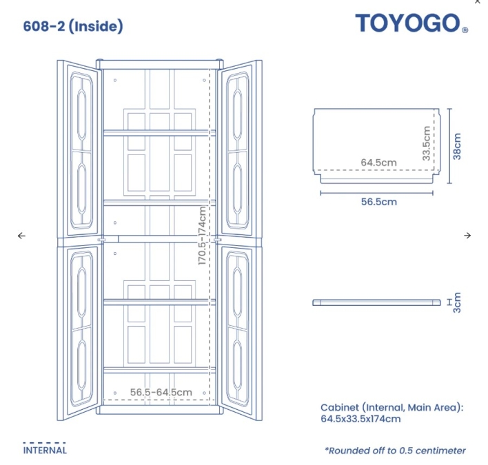DIY Storage Cabinet, Code: 608-2