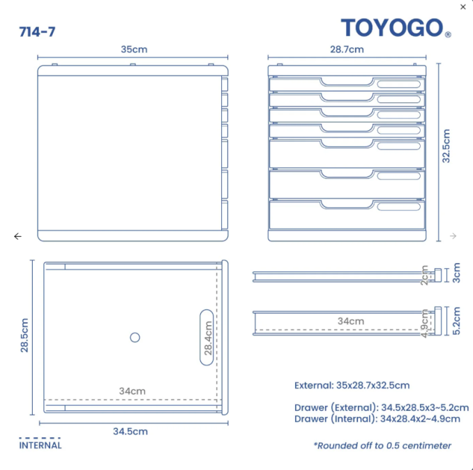 Office Desktop Drawer, Code: 714-7