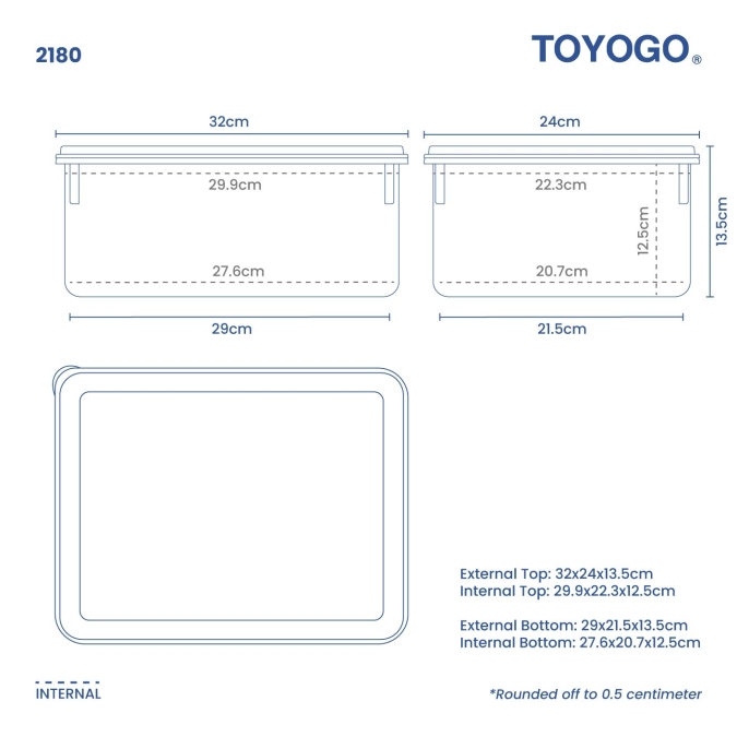 2L-11.5L Multi Food Storage Container (Code: 2177 2178 2179 2180 2181) 2L-11.5L Multi Food Storage Container (Code: 2177 2178 2179 2180 2181)