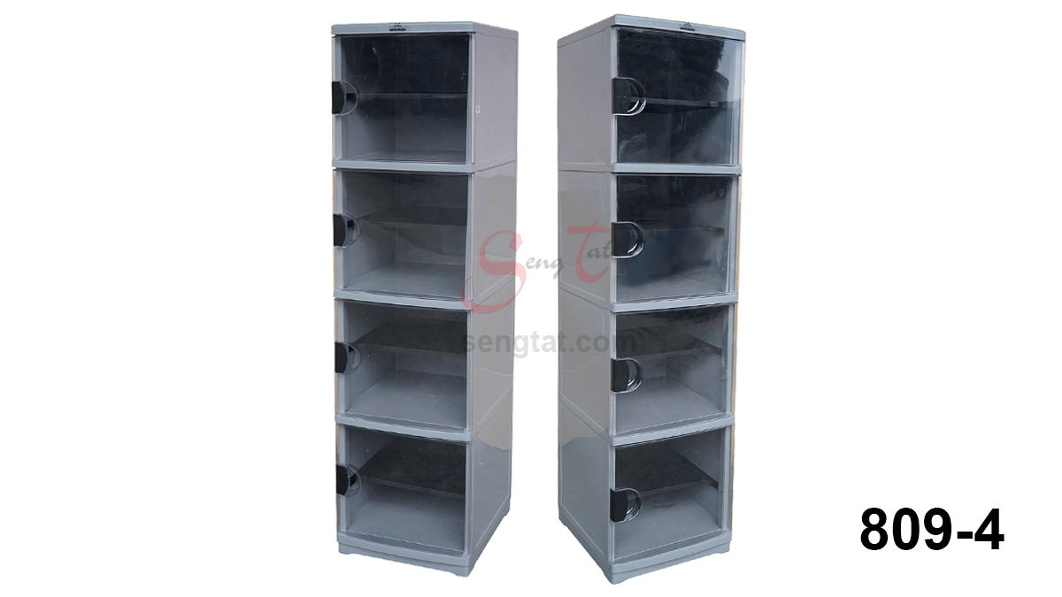 2T/3T/4T Storage Cabinet with Transparent Doors (Code: 809-2 809-3 809-4)