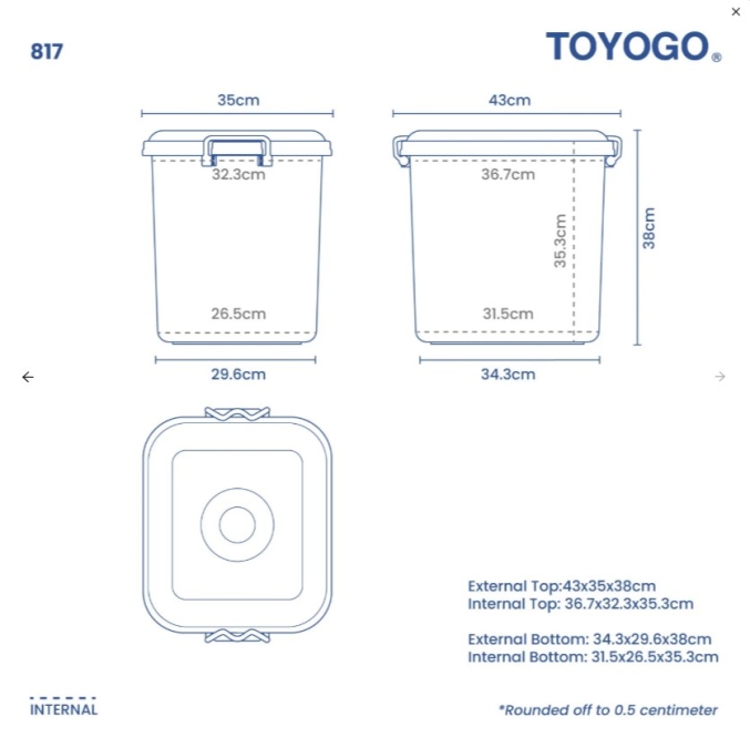 Square Storage Container (81 series) Square Storage Container (81 series)