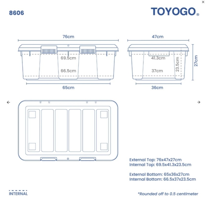RV Storage Box, Code: 8606 RV Storage Box, Code: 8606