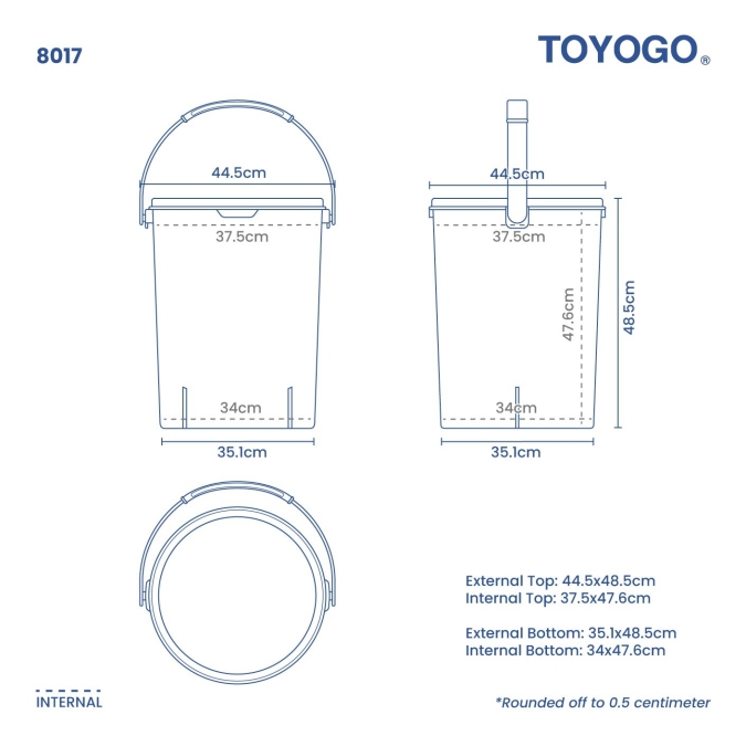 Handy Food Storage Container (Code: 8014 8015 8016 8017)