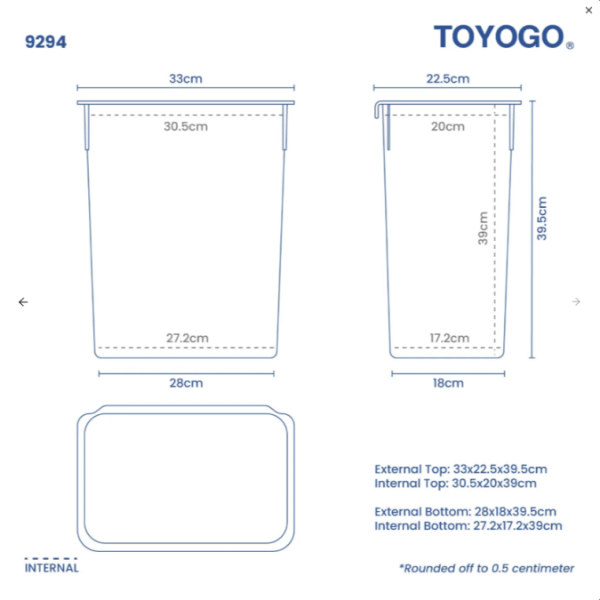 Utility Bin, Code: 9294