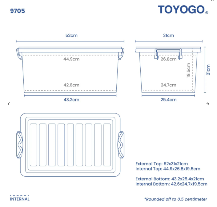 Storage Box with Cover (Code: 9703 9704 9705 9706 9708 9710) Storage Box with Cover (Code: 9703 9704 9705 9706 9708 9710)