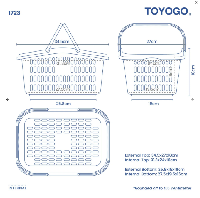 Carrier & Shopping Basket, Code: 1723 Carrier & Shopping Basket, Code: 1723