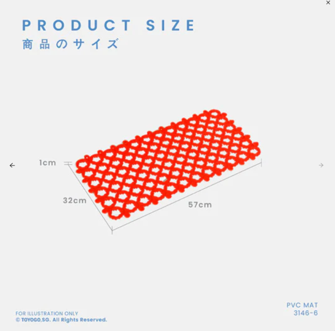 Anti Slip Floor Mat, Code: 3146-6