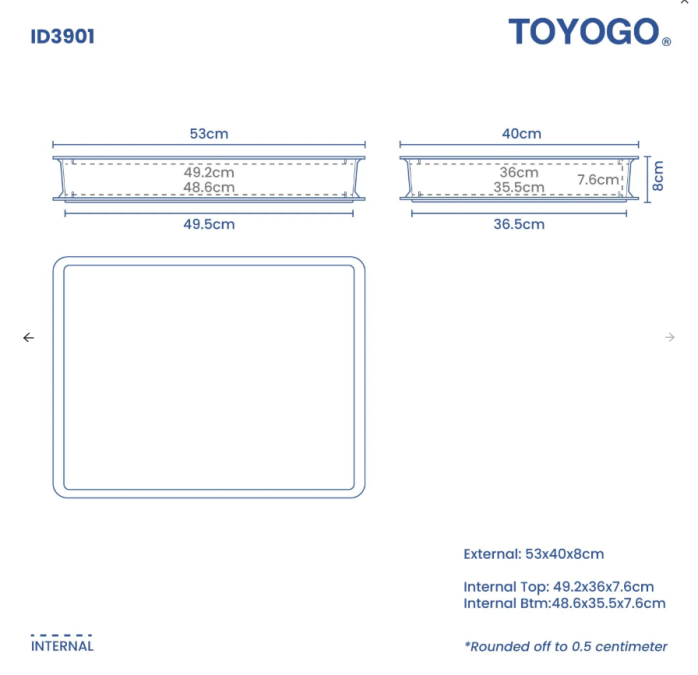 Food Storage Bakery Tray (Code: 3901 3902 3903) Food Storage Bakery Tray (Code: 3901 3902 3903)