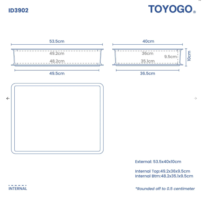 Food Storage Bakery Tray (Code: 3901 3902 3903) Food Storage Bakery Tray (Code: 3901 3902 3903)