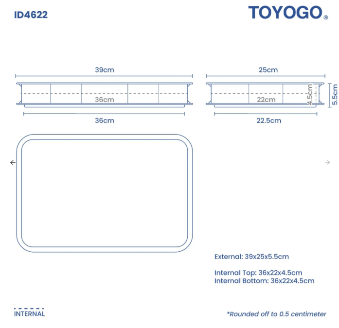 Food Tray, Code: 4622 Food Tray, Code: 4622