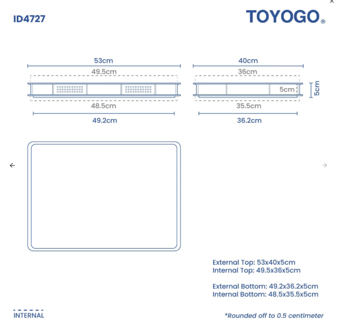 Food Tray, Code: 4727 Food Tray, Code: 4727