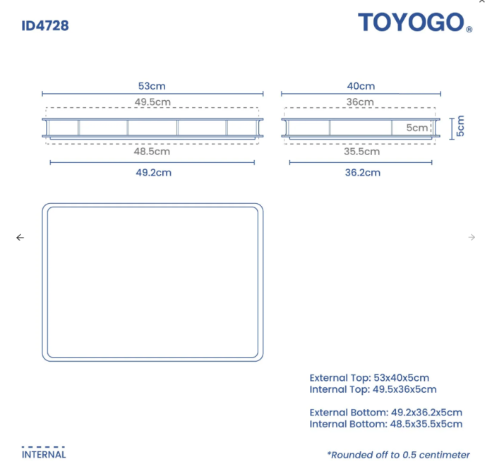 Food Tray, Code: 4728 Food Tray, Code: 4728