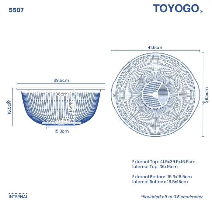 Round Colander Basket Round Colander Basket