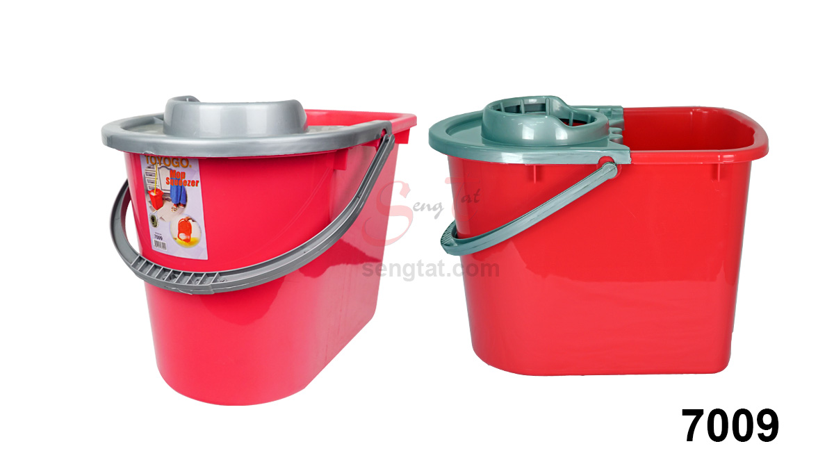 30L/46L Mopping Pail with Wheels (Code: 7007 7009)