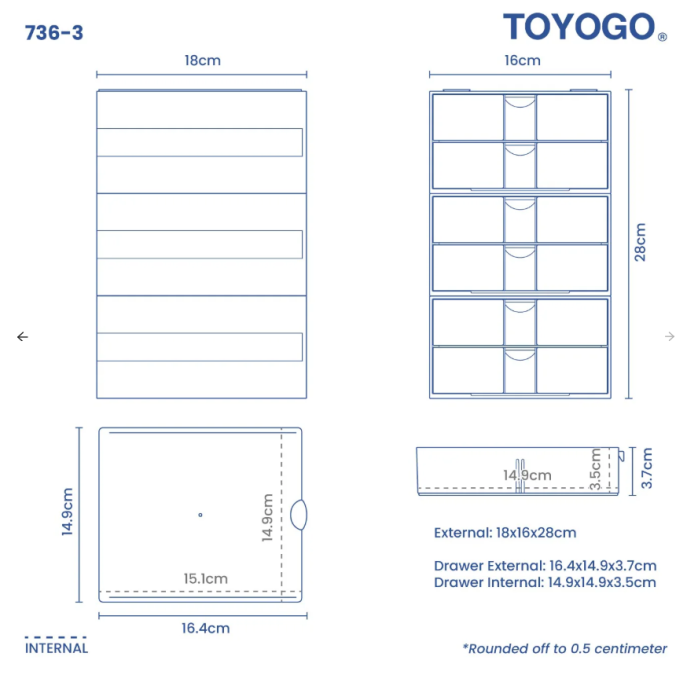 Tools Drawers, Code: 736-3
