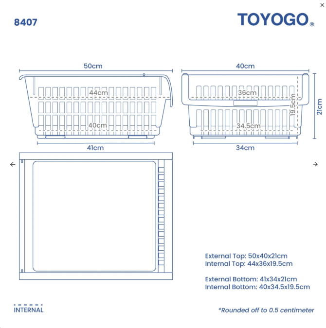 Stackable Open Pull Basket (84 series) Stackable Open Pull Basket (84 series)
