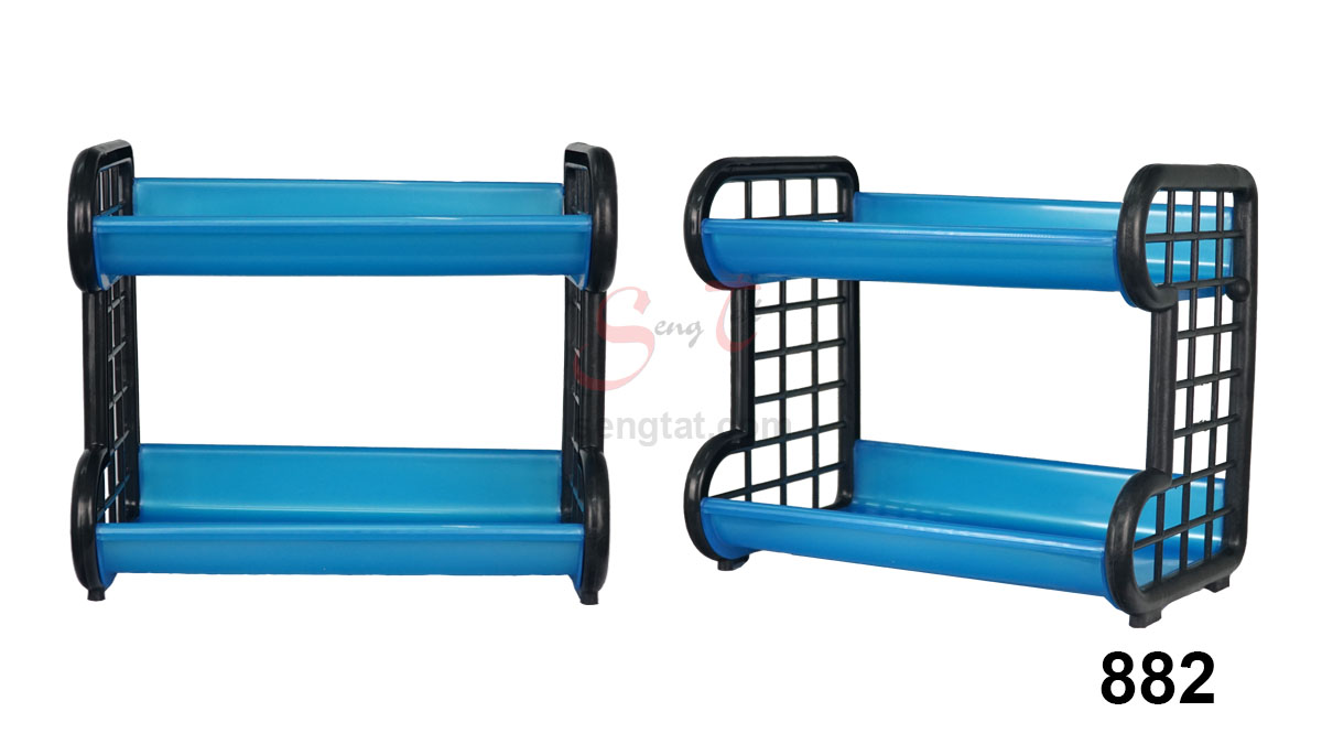 2 Tiers Multipurpose Rack, Code: 882