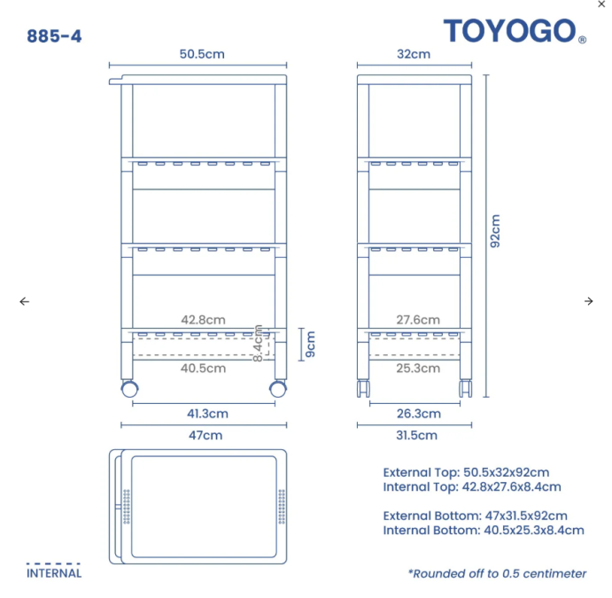 4T Placer Trolley, Code: 885-4