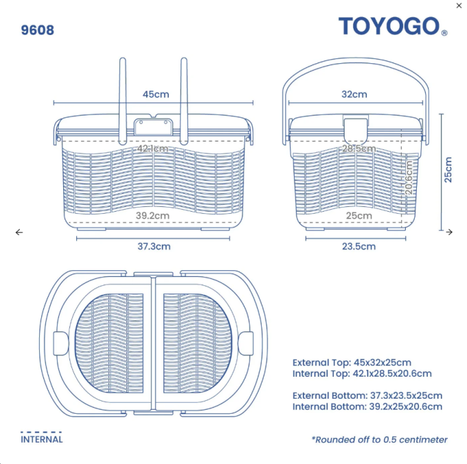 Carrier Basket, Code: 9608 Carrier Basket, Code: 9608