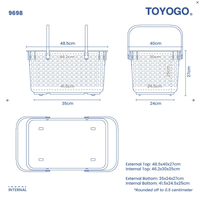 Carrier Basket, Code: 9698 Carrier Basket, Code: 9698