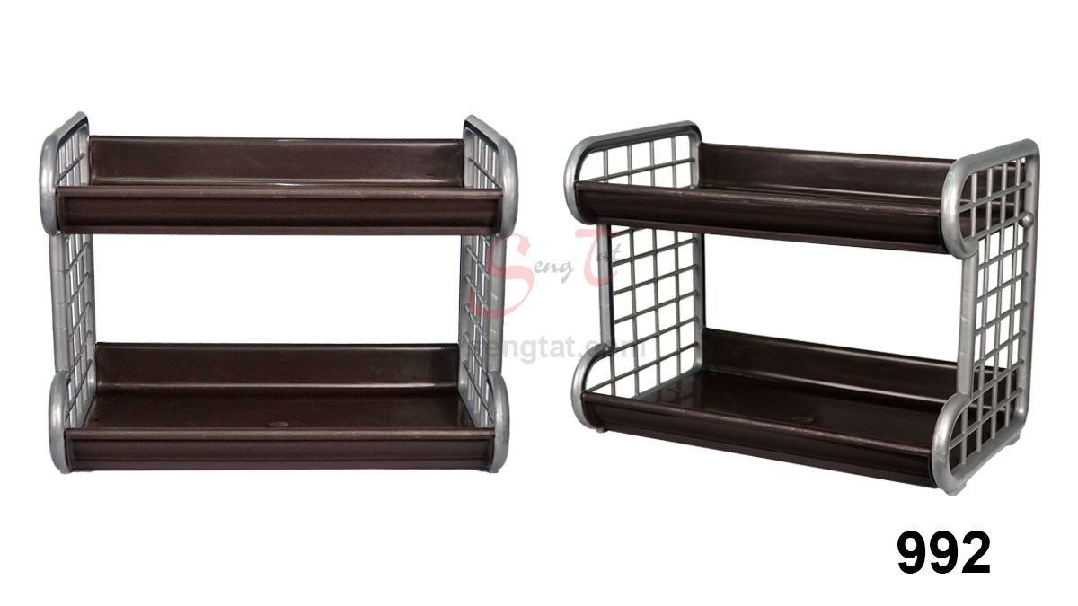 2 Tiers Multipurpose Rack, Code: 992