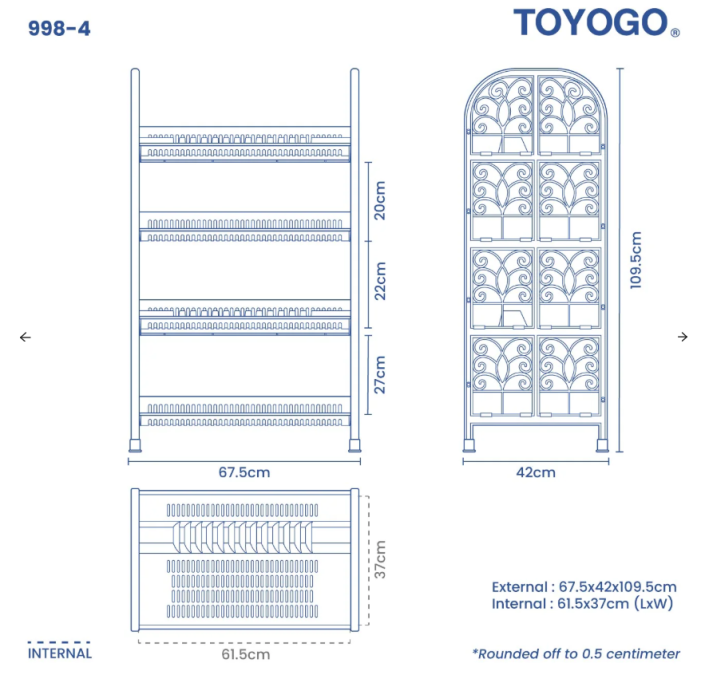 4T Hazer Rack, Code: 998-4