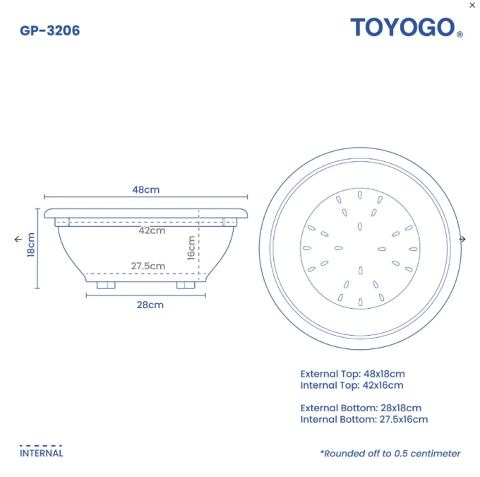 Flat Garden Pot (32 Series) Flat Garden Pot (32 Series)