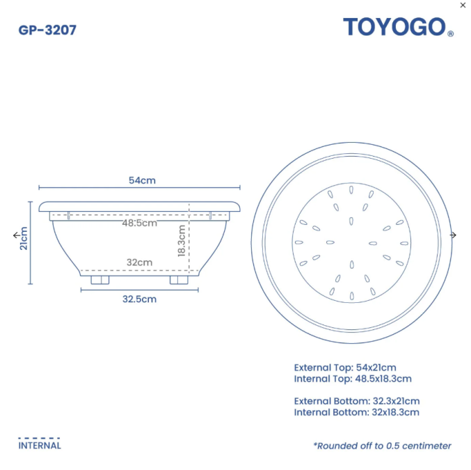 Flat Garden Pot (32 Series) Flat Garden Pot (32 Series)