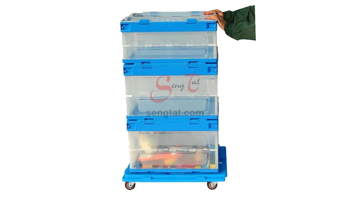 Foldable Container (Code: QD604030W-1P)