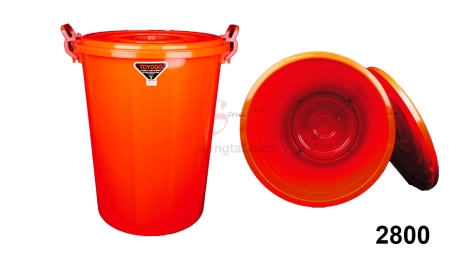 Pail with Lid, Code: 2800